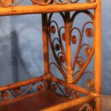 Rattan serving table 1970