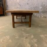 Old farm table 3.20 m elm and oak