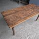 Beech farmhouse bistro restaurant table