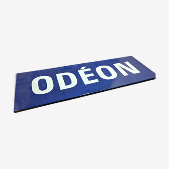 Metrro Odéon plate