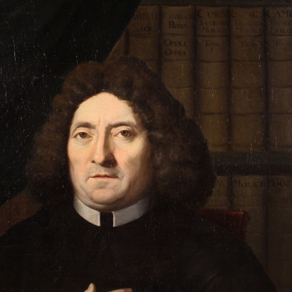 Portrait signed gerrit van gimning and dated 1715