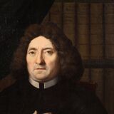 Portrait signed gerrit van gimning and dated 1715