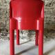 4 chairs model 4875 by C. Bartoli for Kartell, 1970