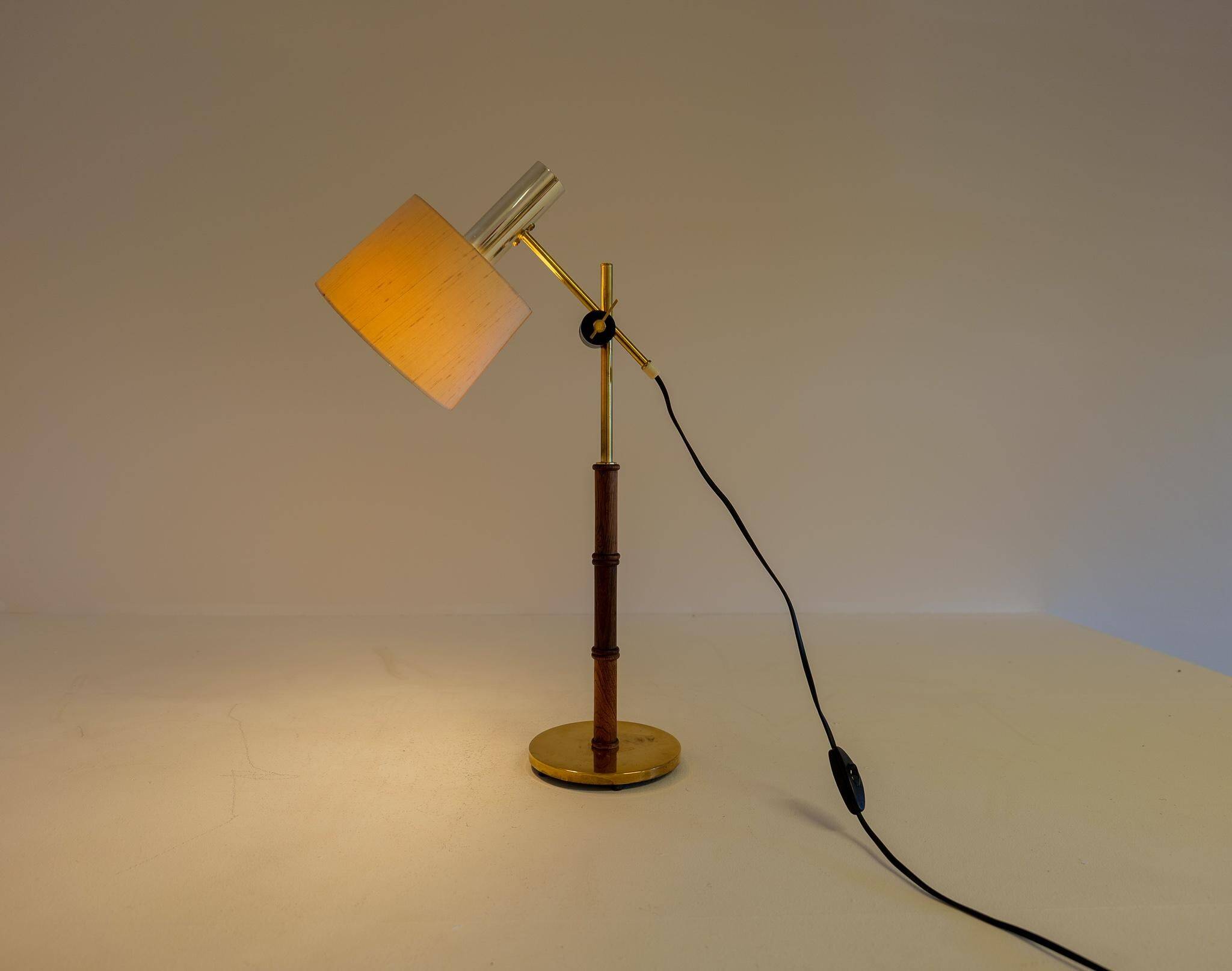 Modern Scandinavian table lamp Falkenbergs Belysning Sweden, 1960s