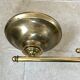 Vintage brass plafon