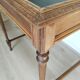 Waxed wooden table, Louis XVI style
