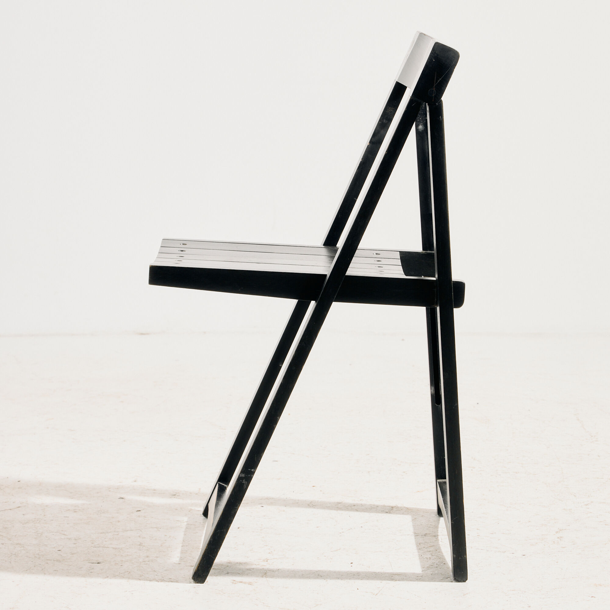 Beech chairs by Aldo Jacober for Alberto Bazzani, set of 2
