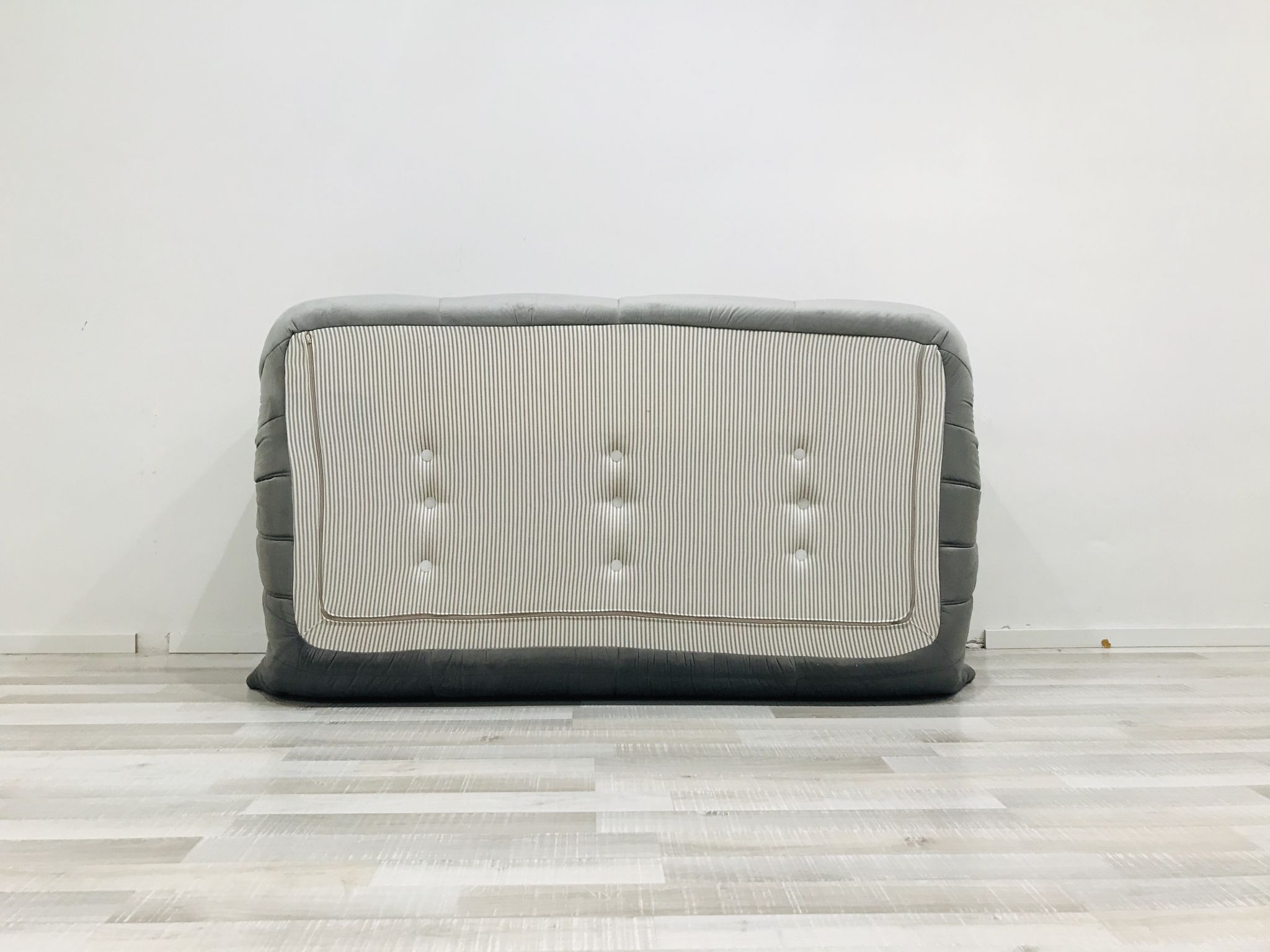 Togo in grey velvet by Michel Ducaroy for Ligne Roset