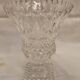 Vase cristal piedouche Bohême