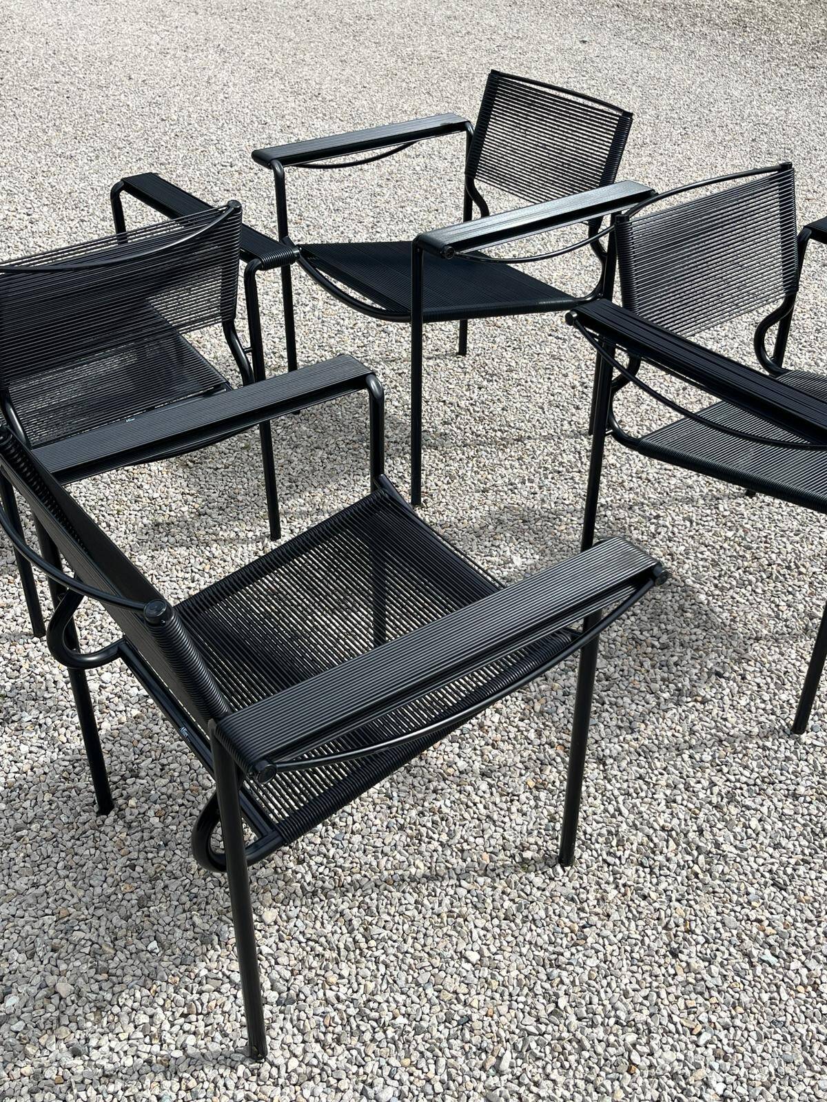Spaghetti armchairs Giandomenico Belotti