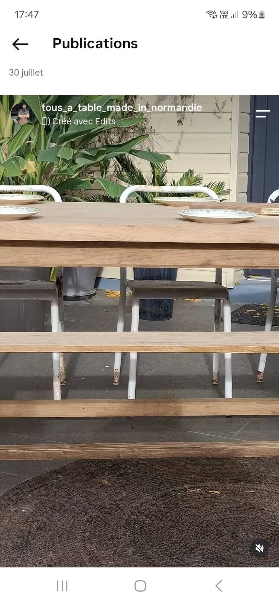 No58 renovated farmhouse table