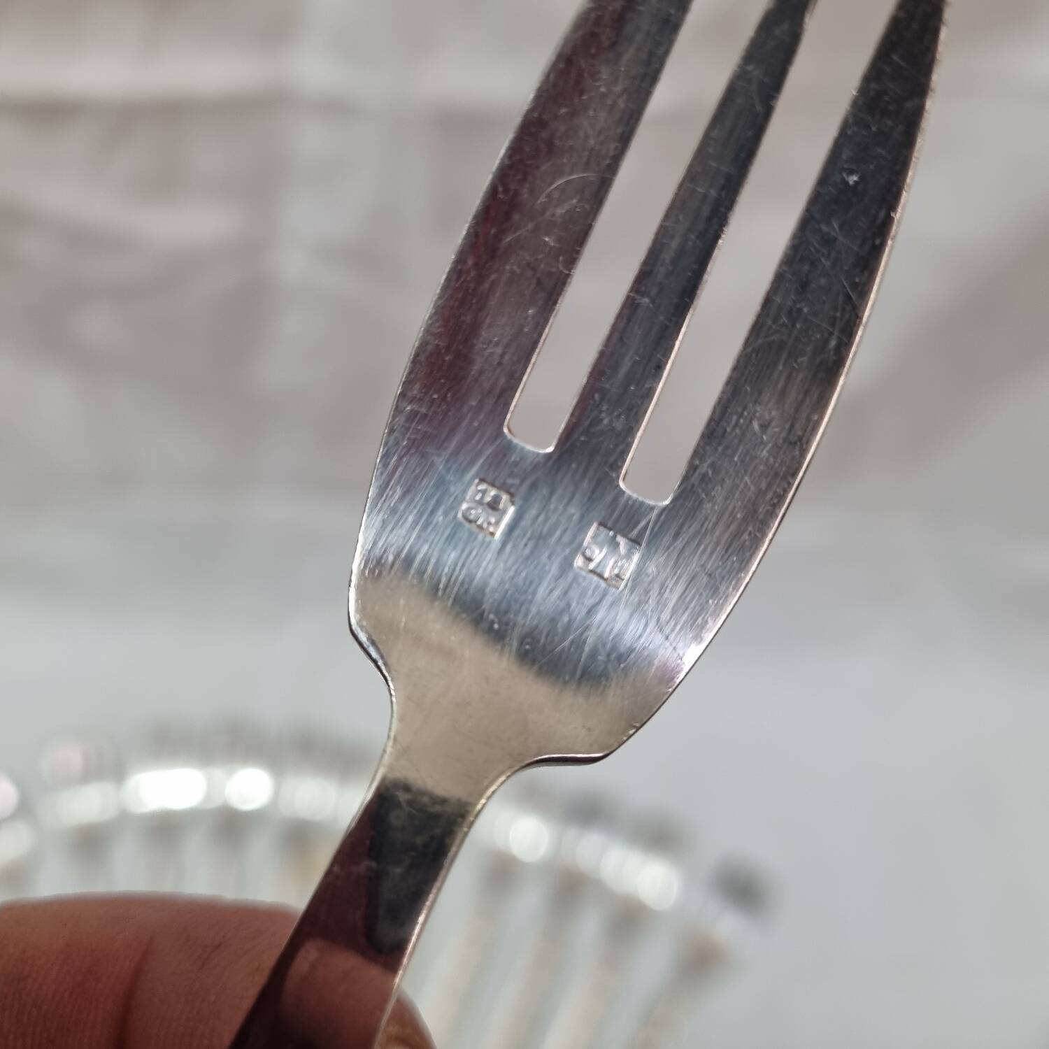12 cake forks from 1970