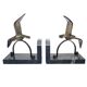 Art Deco figurative bookends, Belgium, 1930s, set of 2