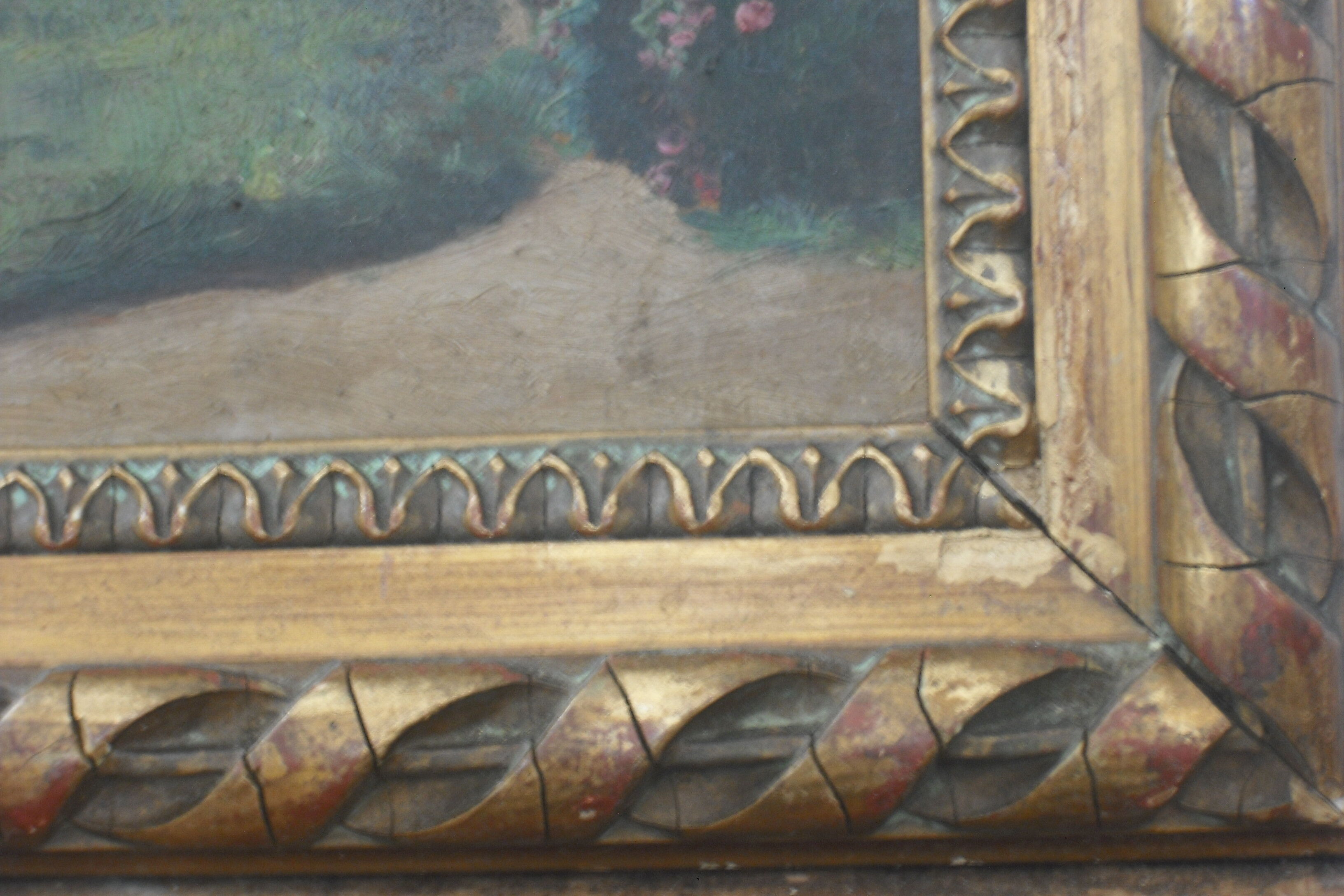 Landscape, wood oil 43 / 34.5