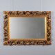 Ancient baroque frame in carved wood, Italy, 20th century