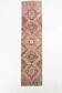3x12 Red & Brown Rustic Persian Runner Rug, 94x376Cm