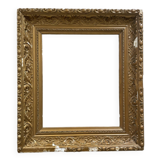 Old golden frame frame 70x80cm