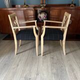 Paire de fauteuils art deco