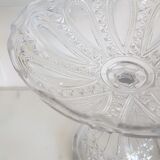 Cast glass stand cup