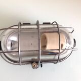 Industrial style porthole wall light, 50s-60s