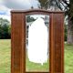 Armoire 1900 avec miroir style Louis XVI