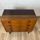 Vintage Scandinavian rosewood chest of drawers by Horsens Møbelfabrik, 60s
