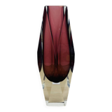 Vase Sommerso Murano violet, soliflore