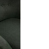 Vintage Scandinavian Mid-Century Modern Bottle Green Armchair, 1950s