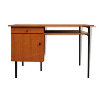 60s Desk in teak and metal