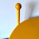 Yellow metal tripod coffee table by Tord Bjorklund for Ikea, circa 1980