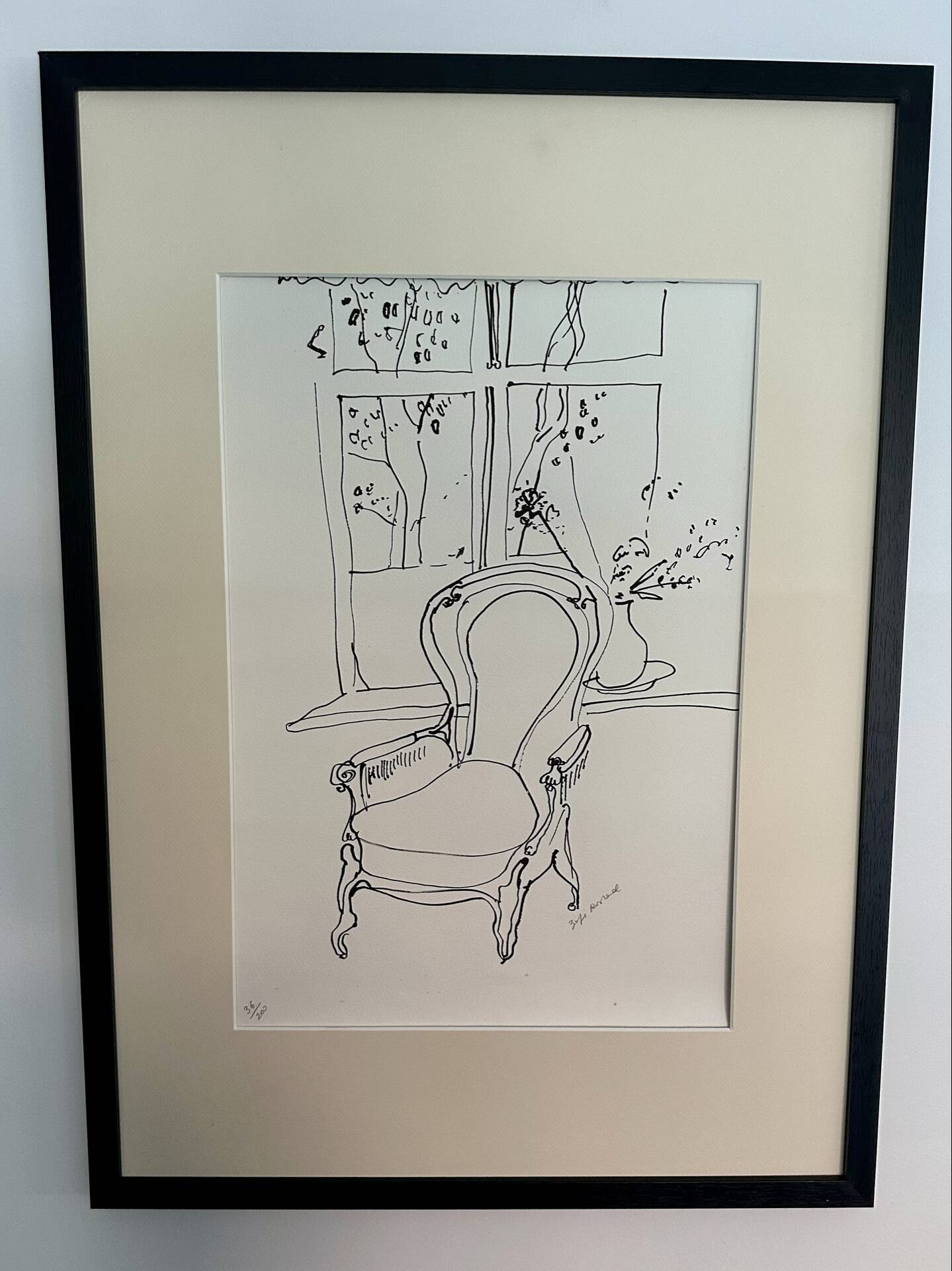 Print, original lithograph by Zofia Rostad