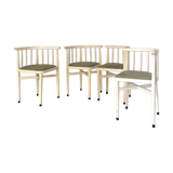 Built-in wooden chairs by Thonet