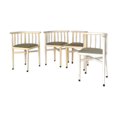 Built-in wooden chairs by Thonet