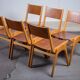 Stackable chairs attributed to Sorø Møbelfabrik, Denmark, 1950s, Set of 6