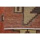 Vintage Turkish Hand-Knotted Wool Cotton Red Runner Rug 81x340