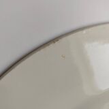 Plat Saint Amand Monaco blanc et jaune