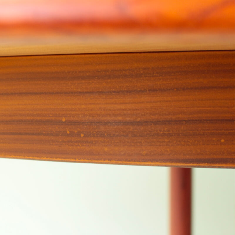 Scandinavian style in teak and veneer dining table