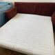 Terracotta convertible velvet sofa