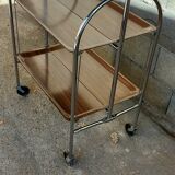 Folding kitchen trolley, 1970s Pressolite