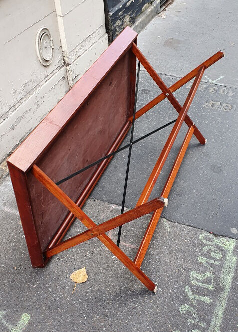 Folding coffee table, 1960