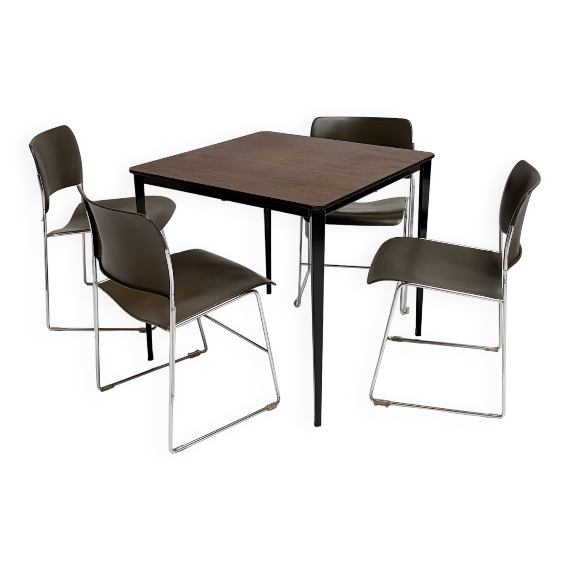 Midcentury dining table by Wim Rietveld for Ahrend de Cirkel, 1960’s