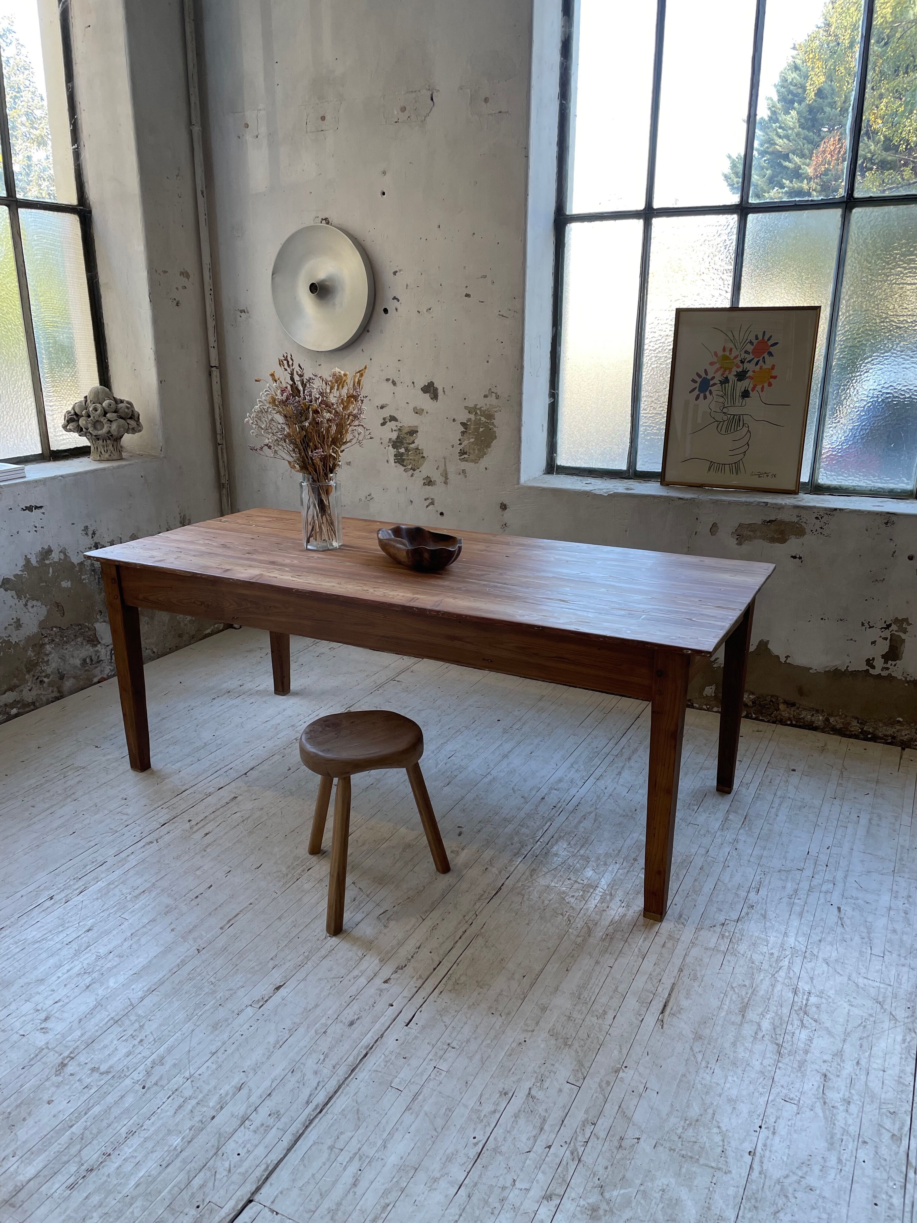 Farmhouse table 2m pine