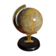 Small vintage metal globe