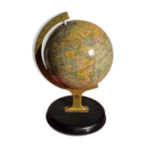 Globe vintage métal
