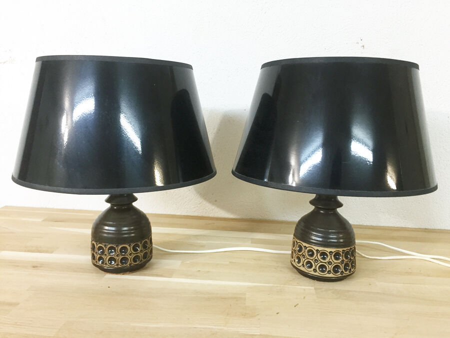 Pair bedside Pottery Jersey, 1970
