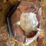 Ashtray / Art Deco double marble catchall