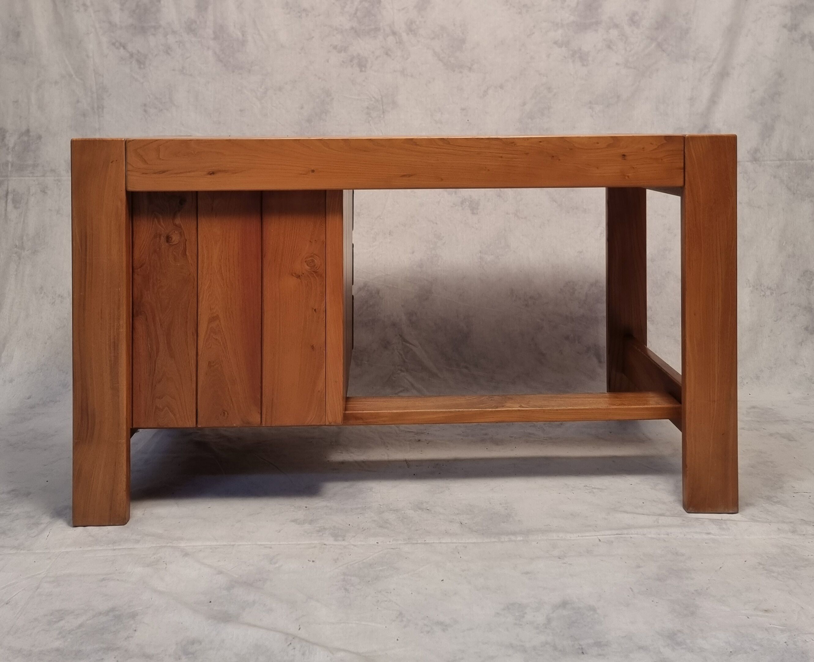 Brutalist desk Maison Regain - ca 1960