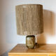 Lampe en grès de la Borne