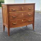 Carpenter's chest of drawers 1950 Louis XVI style