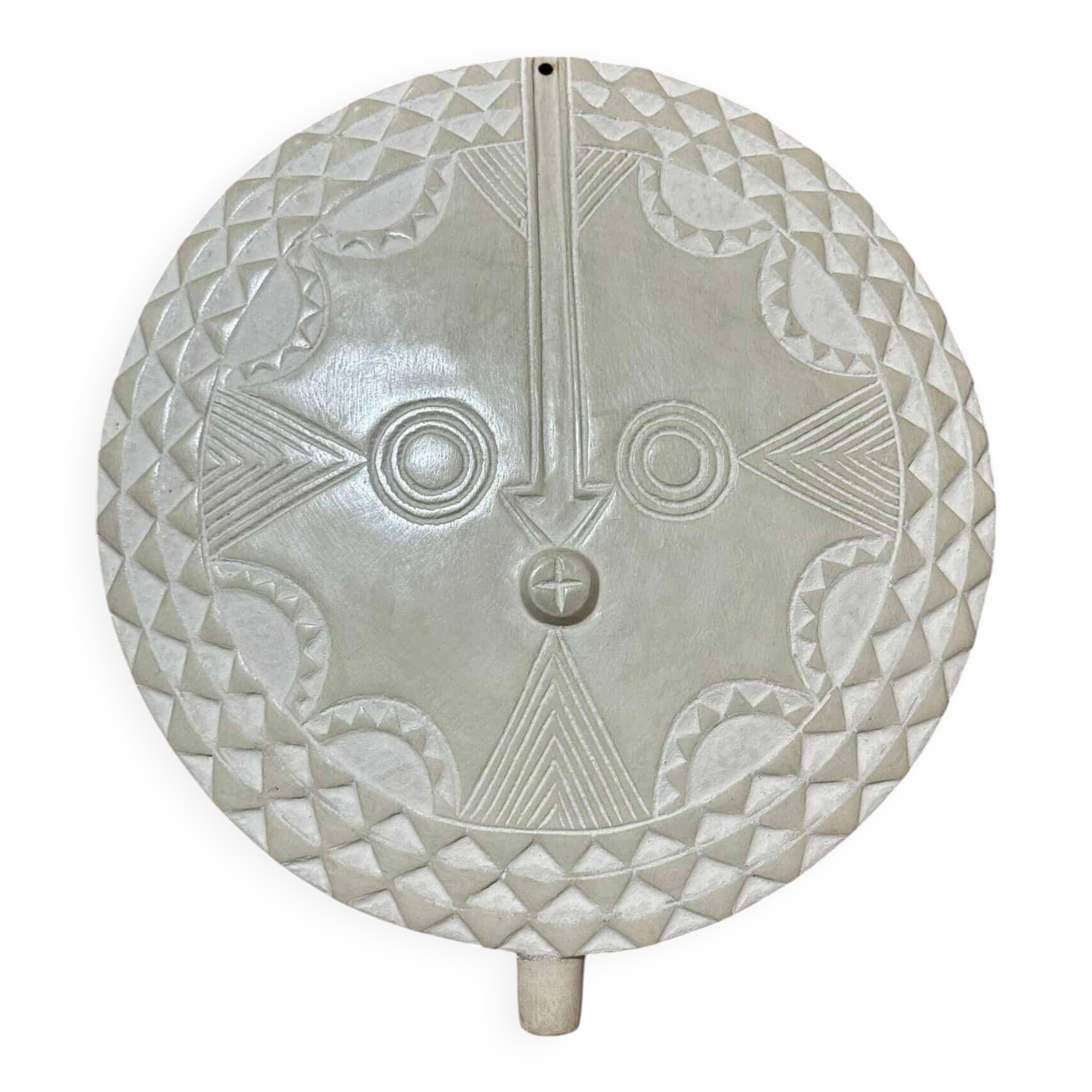 African Tribal Bwa Sun Mask / Bobo Sun Mask